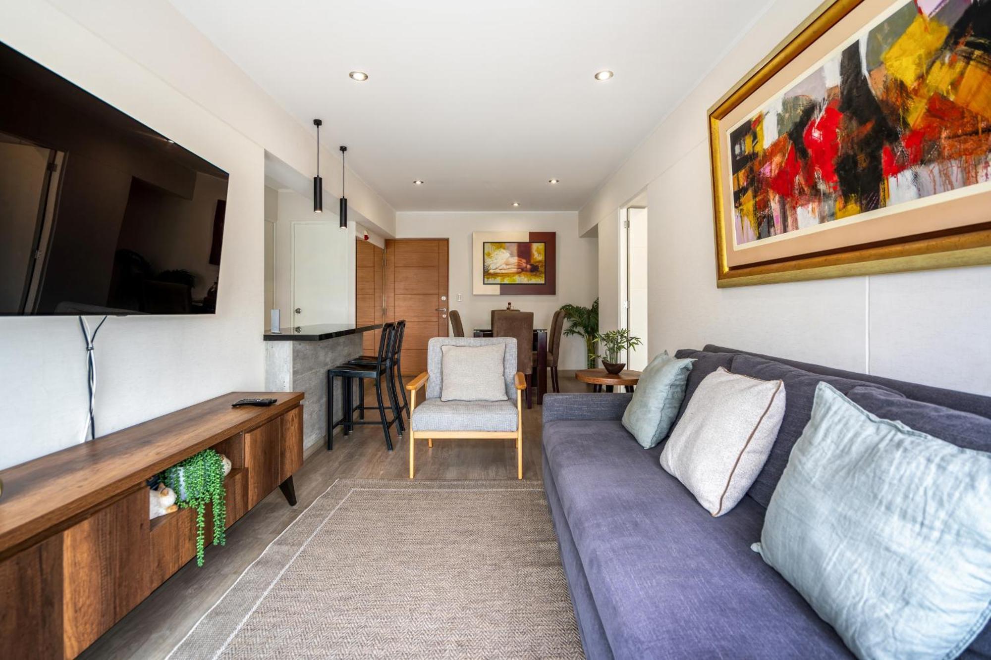 Modern 1Br Loft Close To The Seawalk Of Miraflores Lima Exteriör bild