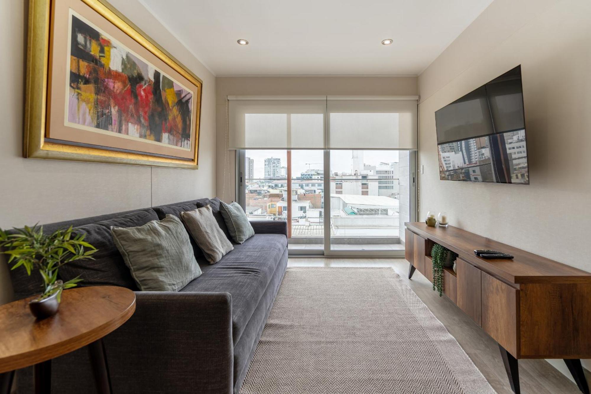 Modern 1Br Loft Close To The Seawalk Of Miraflores Lima Exteriör bild